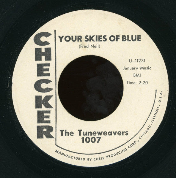 The Tune Weavers : Your Skies Of Blue / Congratulations On Your Wedding (7")