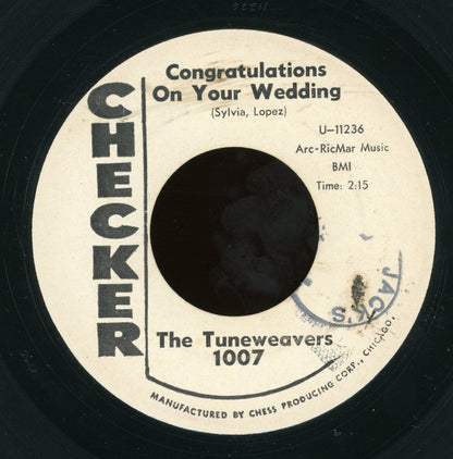 The Tune Weavers : Your Skies Of Blue / Congratulations On Your Wedding (7")