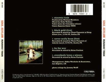 Soul Asylum (2) : Runaway Train (CD, Maxi)