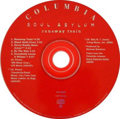 Soul Asylum (2) : Runaway Train (CD, Maxi)