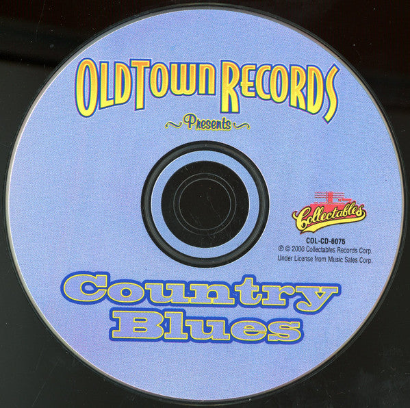 Various : Old Town Records Presents Country Blues (CD, Comp)