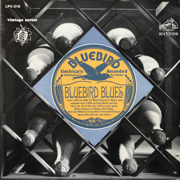 Various : Bluebird Blues (LP, Album, Comp, Mono, RE)