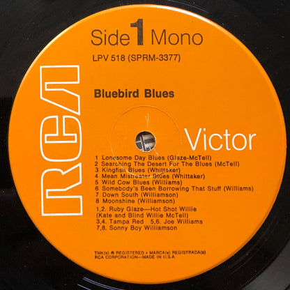 Various : Bluebird Blues (LP, Album, Comp, Mono, RE)