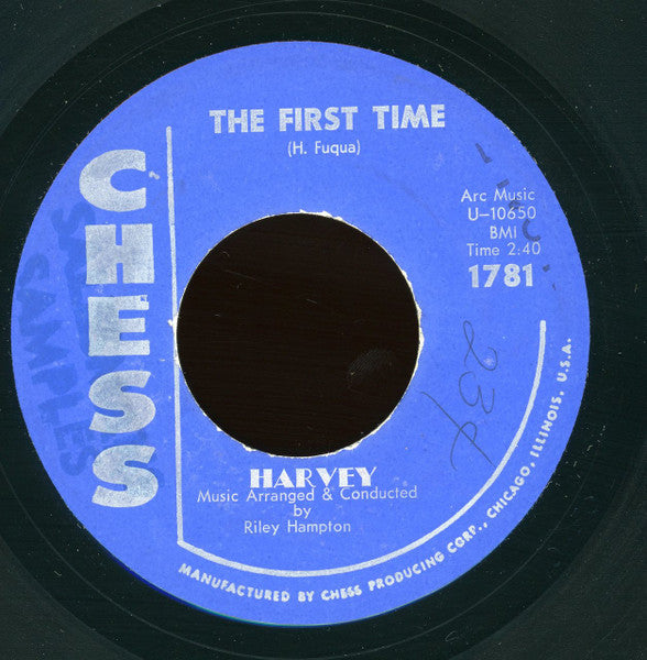 Harvey Fuqua : The First Time (7")