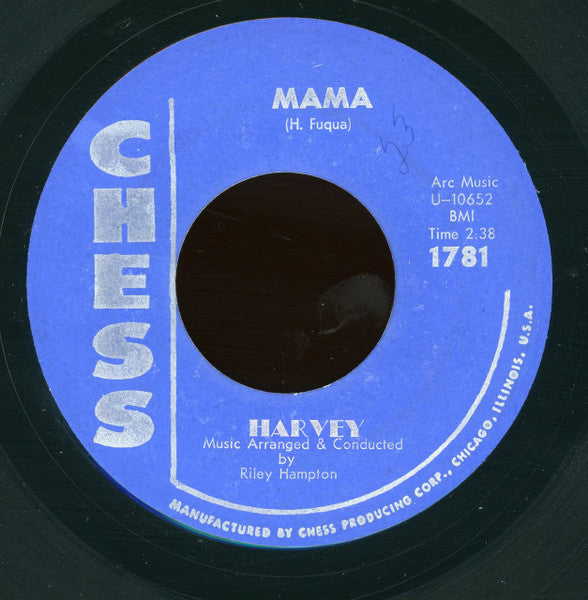 Harvey Fuqua : The First Time (7")