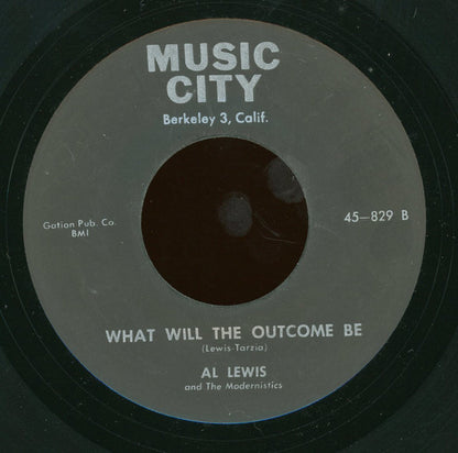 Lord Luther / Al Lewis (5) And The Modernistics : Can't Get You Out Of My Mind / What Will The Outcome Be (7", RE)