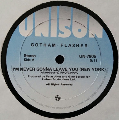 Gotham Flasher : Gotham Flasher (2x12", Album, Gat)