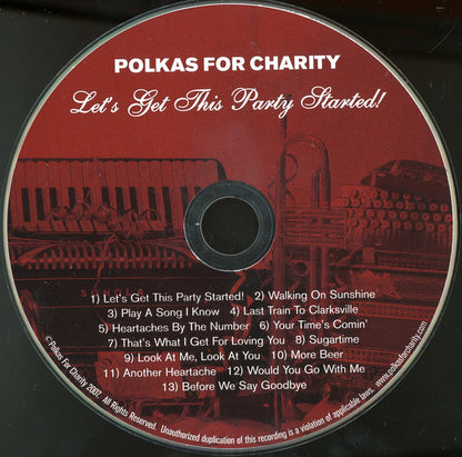 Polkas for Charity : Let's Get This Party Started (CD, Album)