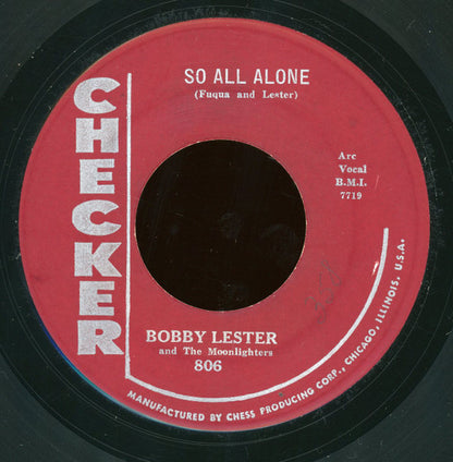 Bobby Lester And The Moonlighters (4) : Shoo Doo-Be Doo / So All Alone (7", RE)