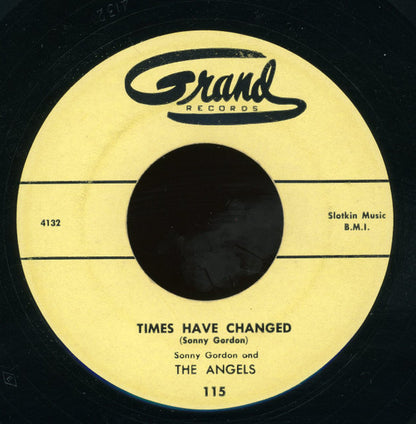 Sonny Gordon & The Angels : Wedding Bells Are Ringing In My Ears (7", RE)