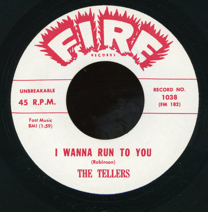The Tellers (5) : I Wanna Run To You (7", RE)