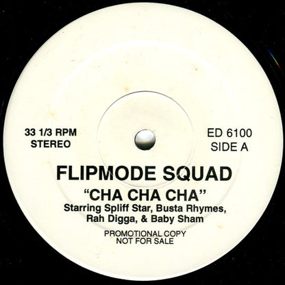 Flipmode Squad : Cha Cha Cha (12", Promo)