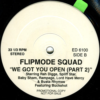 Flipmode Squad : Cha Cha Cha (12", Promo)