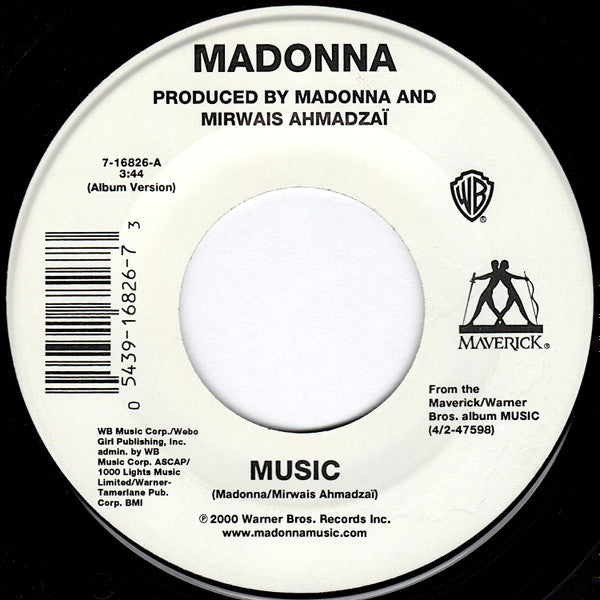 Madonna : Music (7", Single)