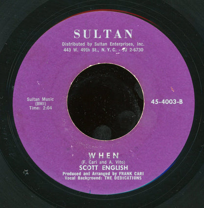 Scott English : High On A Hill (7", Single)