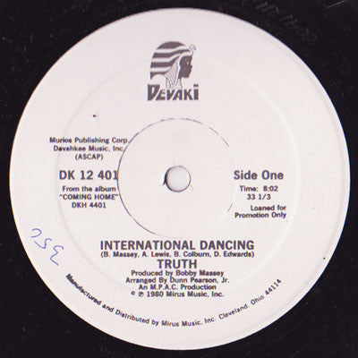 Truth (14) : International Dancing (12", Promo)