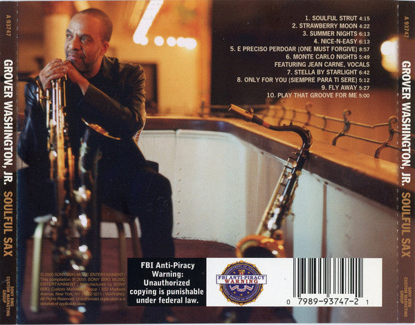 Grover Washington, Jr. : Soulful Sax (CD, Comp)