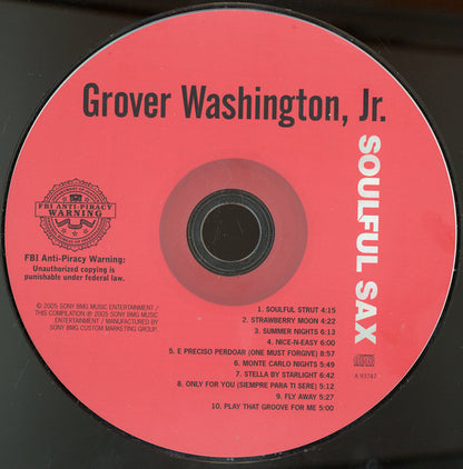 Grover Washington, Jr. : Soulful Sax (CD, Comp)