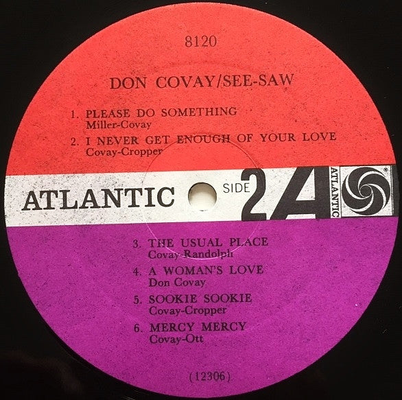 Don Covay : See-Saw (LP, Album, Mono)