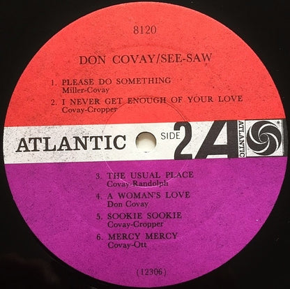 Don Covay : See-Saw (LP, Album, Mono)