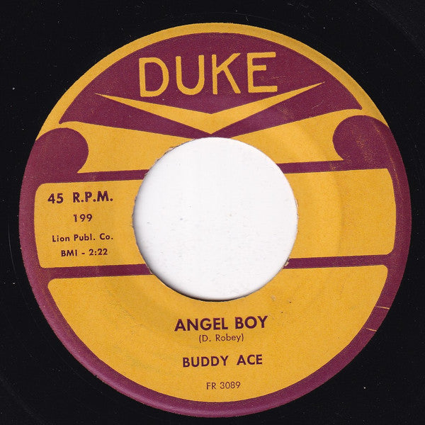 Buddy Ace : Beyond The Rainbow / Angel Boy (7")