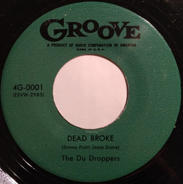The Du Droppers : Speed King / Dead Broke (7", RE, Unofficial)