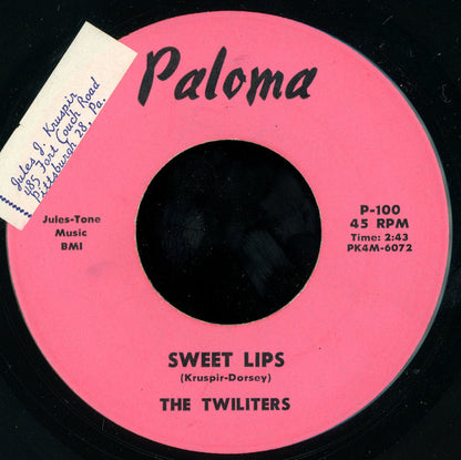 The Twiliters : Sweet Lips / You Better Make It (7")