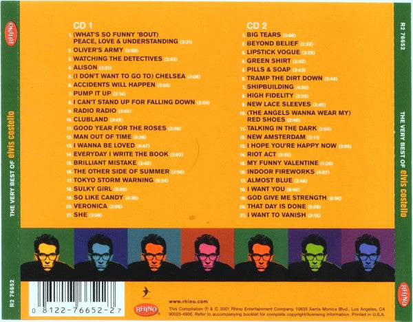 Elvis Costello : The Very Best Of Elvis Costello (2xCD, Comp)