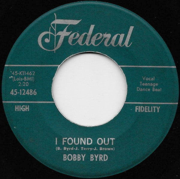 Bobby Byrd : They Are Sayin' / I Found Out (7", Single)