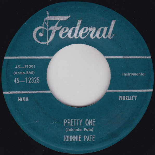 Johnny Pate : Muskeeta / Pretty One (7")