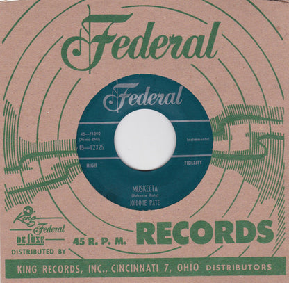 Johnny Pate : Muskeeta / Pretty One (7")