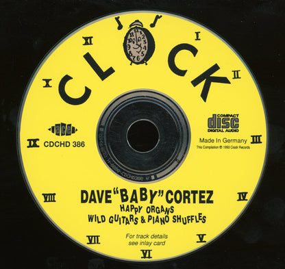 Dave "Baby" Cortez : Happy Organs, Wild Guitars & Piano Shuffles (CD, Comp)