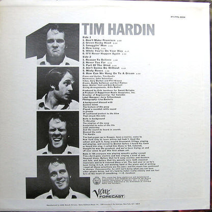 Tim Hardin : Tim Hardin 1 (LP, Album, RP)