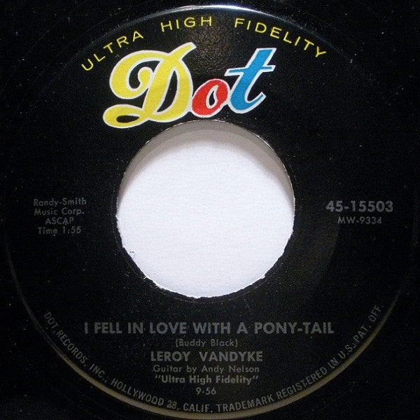 Leroy Van Dyke : Auctioneer (7", Single, Ind)