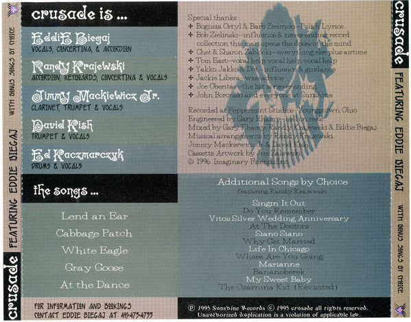 Eddie Biegaj & Crusade : A New Twist On An Old Tradition (CD, Album)