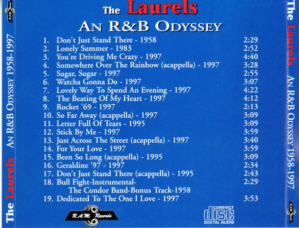 Laurels (2) : An R&B Odyssey (CD, Album)