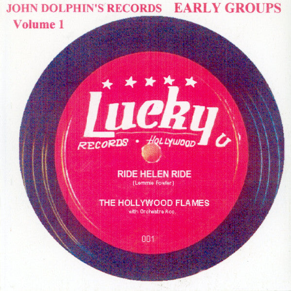 Various : John Dolphin's Records - The Early Groups Vol. 1 (CDr, Comp, Unofficial)