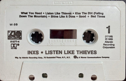 INXS : Listen Like Thieves (Cass, Album, W-9)