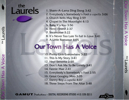 Laurels (2) : Our Town Has A Voice (CD, Album)