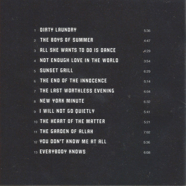 Don Henley : Actual Miles (Henley's Greatest Hits) (CD, Comp, Club, RE, Com)