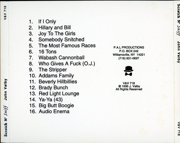 John Valby : Scratch 'N Sniff (CD)