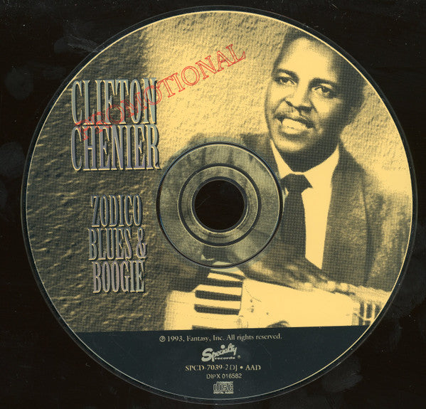 Clifton Chenier : Zodico Blues & Boogie (CD, Comp, Promo, RM)