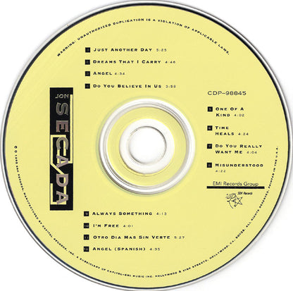 Jon Secada : Jon Secada (CD, Album)