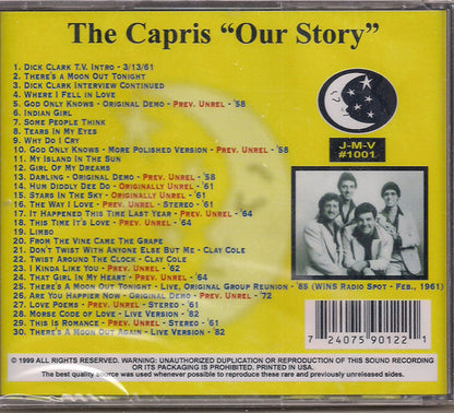 The Capris : "Our Story" (CD, Album)