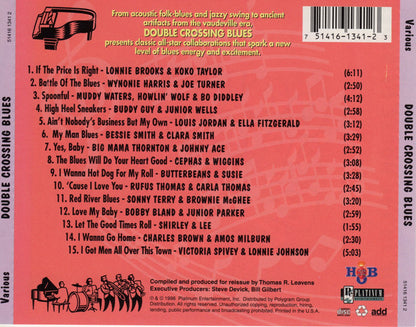 Various : Double Crossing Blues (CD, Comp)