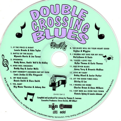 Various : Double Crossing Blues (CD, Comp)