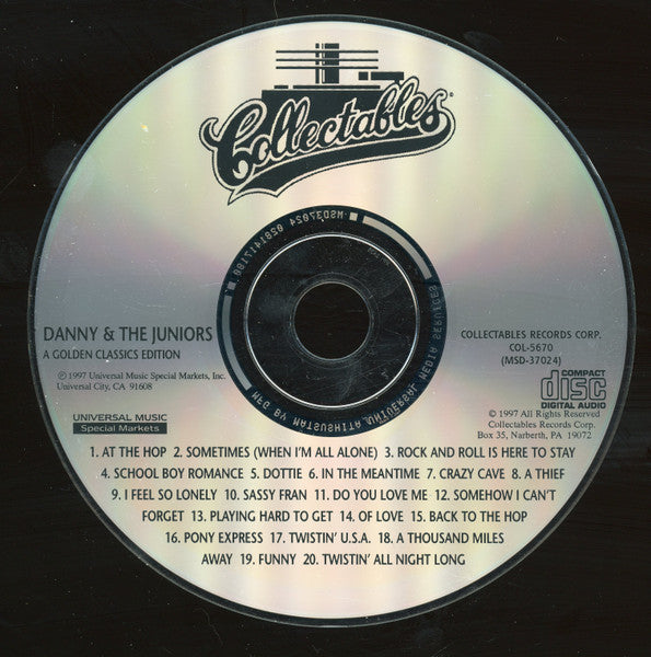 Danny & The Juniors : Danny & The Juniors (CD, Comp, RE)