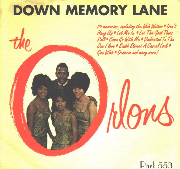 The Orlons : Down Memory Lane (CD, Comp)