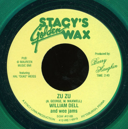 William Dell And Wee Jams : Peepin' Through The Window / Zu Zu (7", Gre)