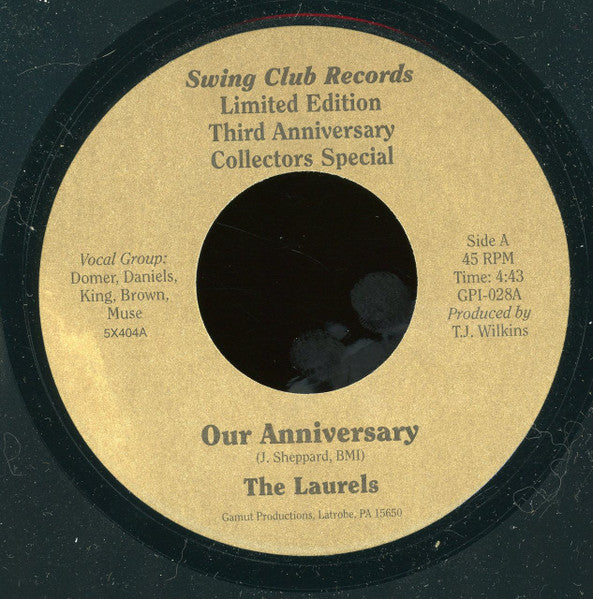 Laurels (2) : Our Anniversary / Walking The Dog (7")